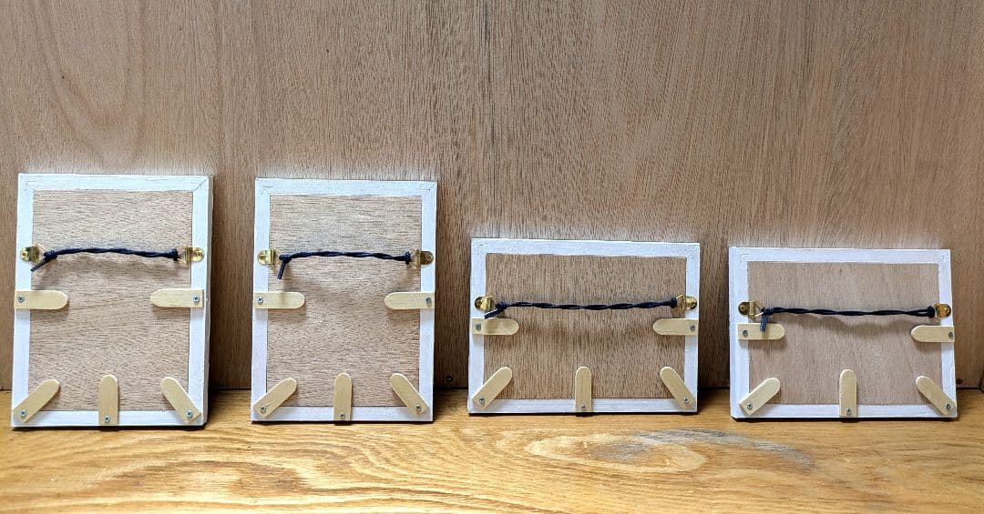 aik2005　方舟シリーズ4点額縁価格＋お通りニャンコ