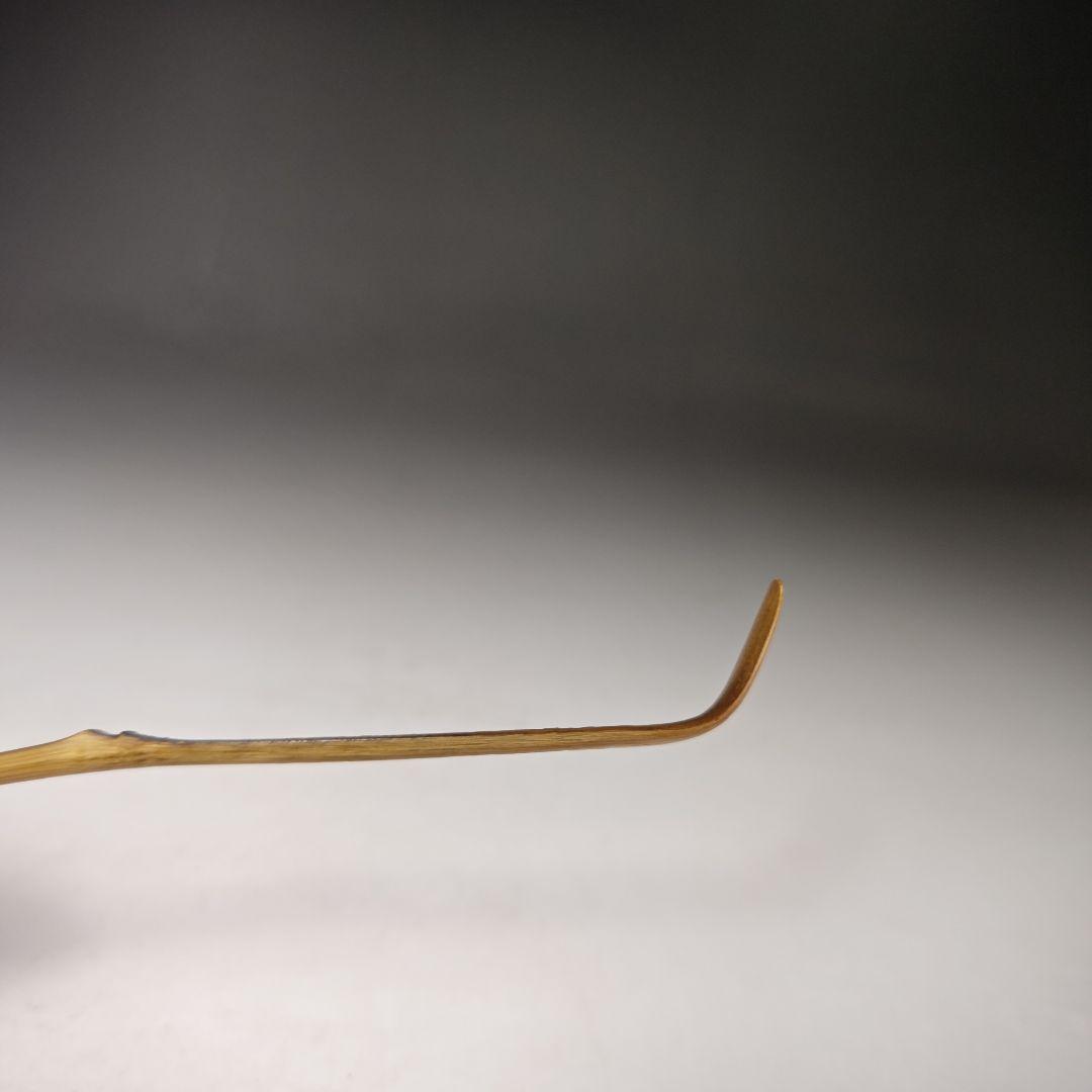 イ668 茶杓『大徳寺　細合喝堂　極箱』『銘　筏舟』『竹茶杓　茶道具』