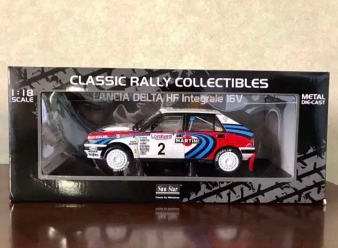 1/18 サンスター ランチアHFインテグラーレ16V 1991 優勝車