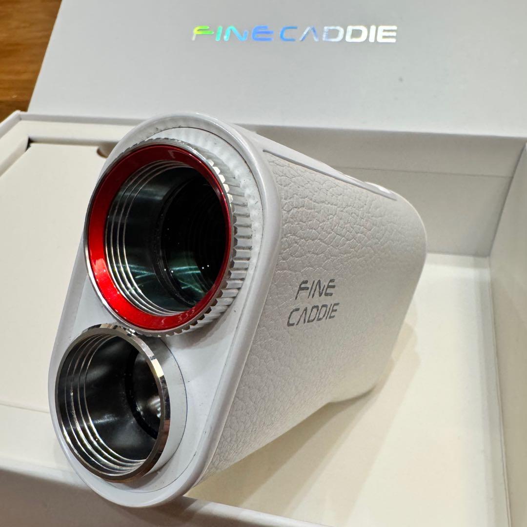 FINE CADDIE J1000 ゴルフ用距離計 ホワイト