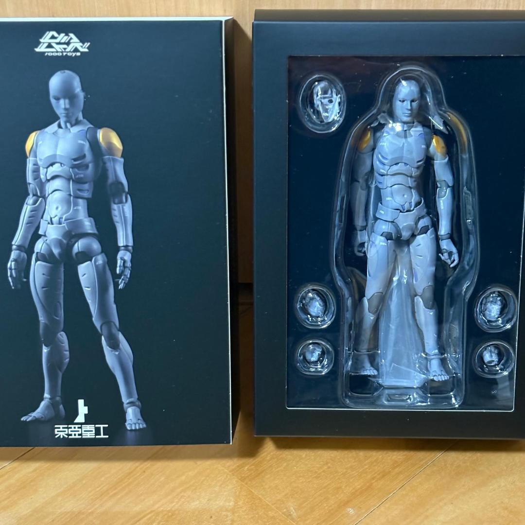 東亜重工 1/12 合成人間 識臣対応試験参型