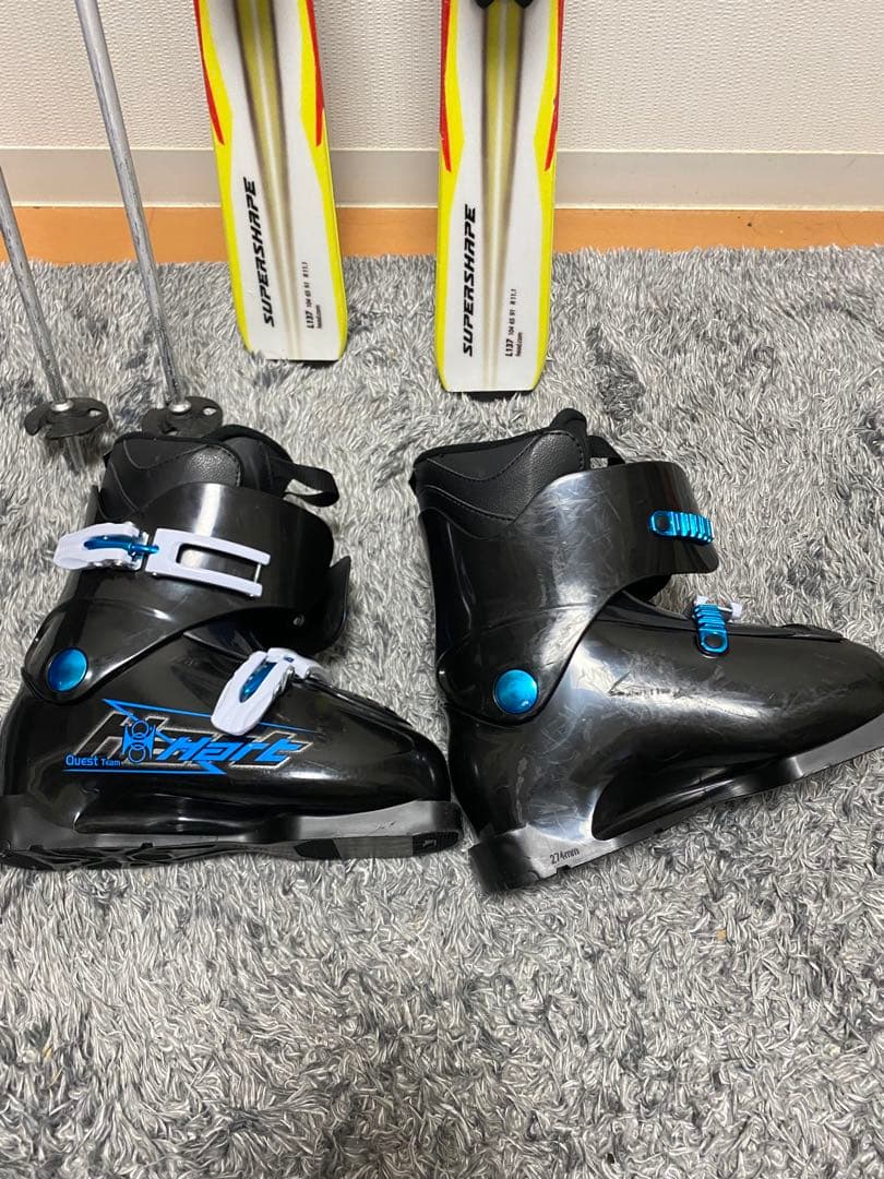 HEAD スキー板 3点セット 137㎝/23.0