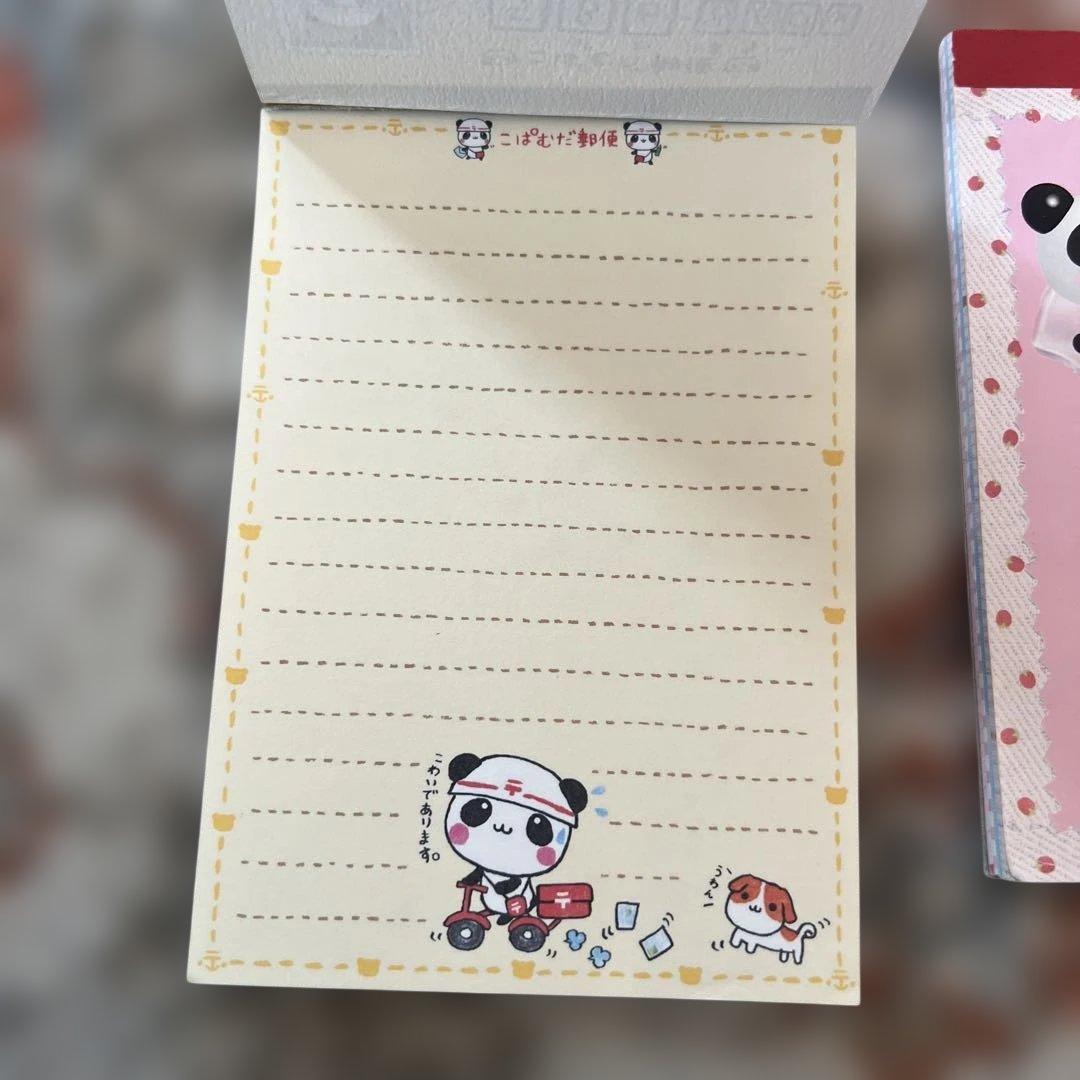 パンダメモ帳2個　まとめ売り