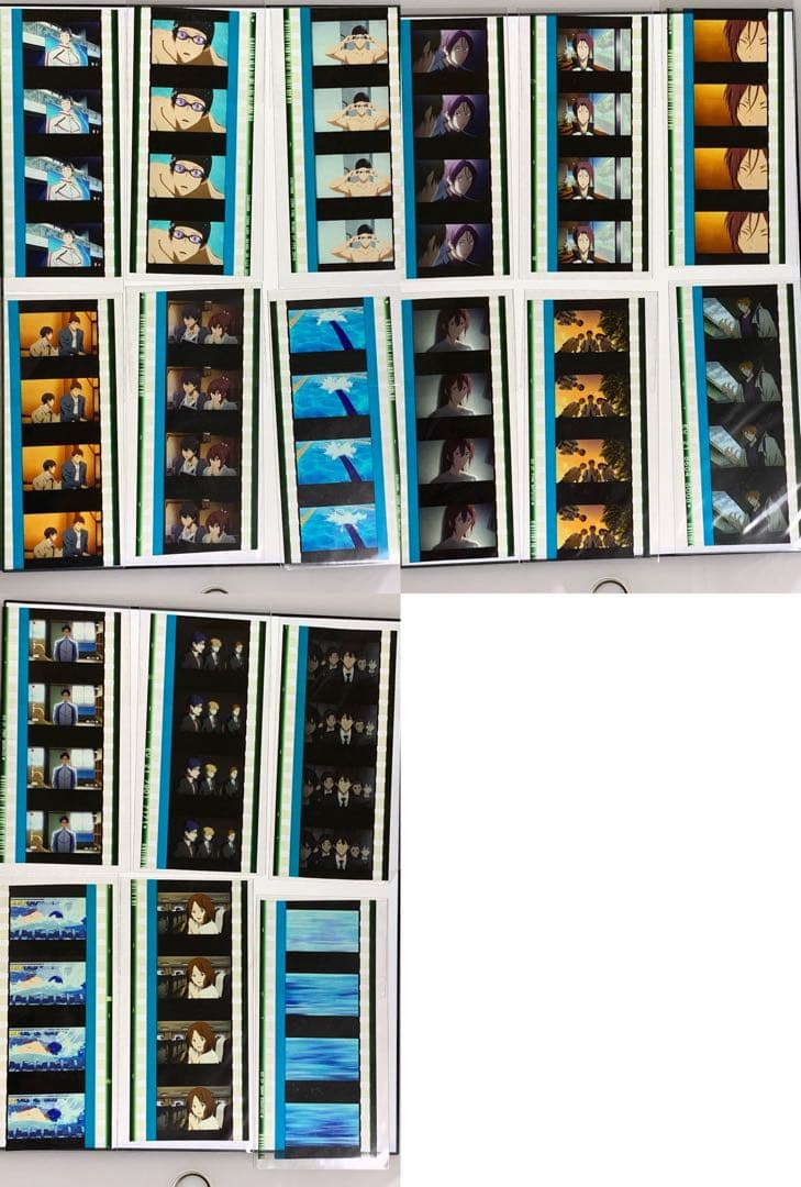 Free! コマフィルム　18枚セット