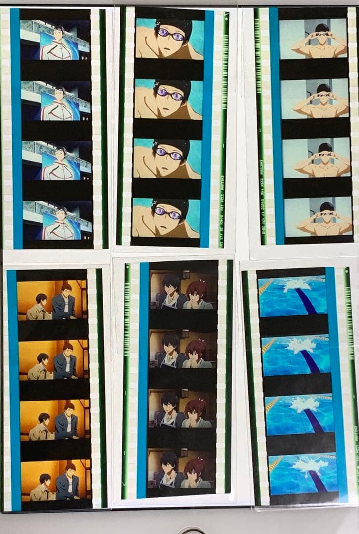 Free! コマフィルム　18枚セット