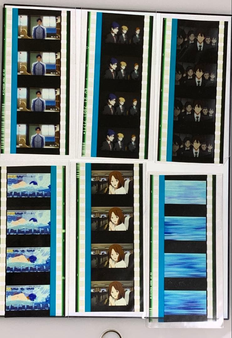 Free! コマフィルム　18枚セット