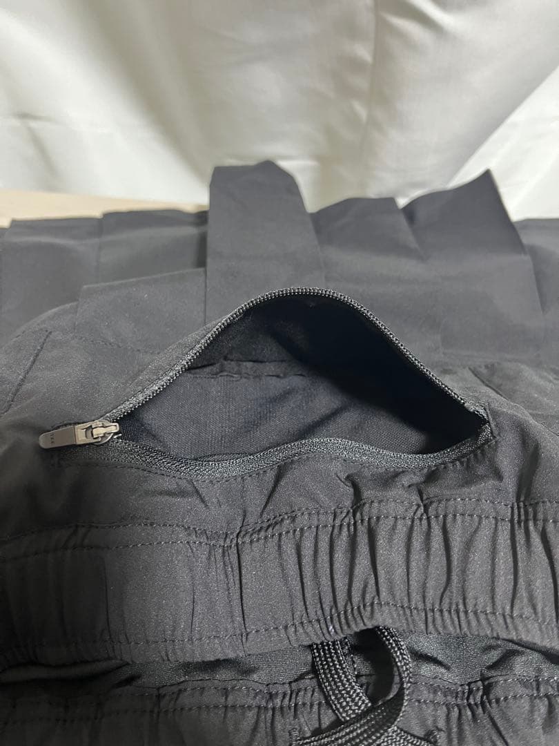 美品 ranor ラナー ランニングプリーツスカート S ブラック トレラン