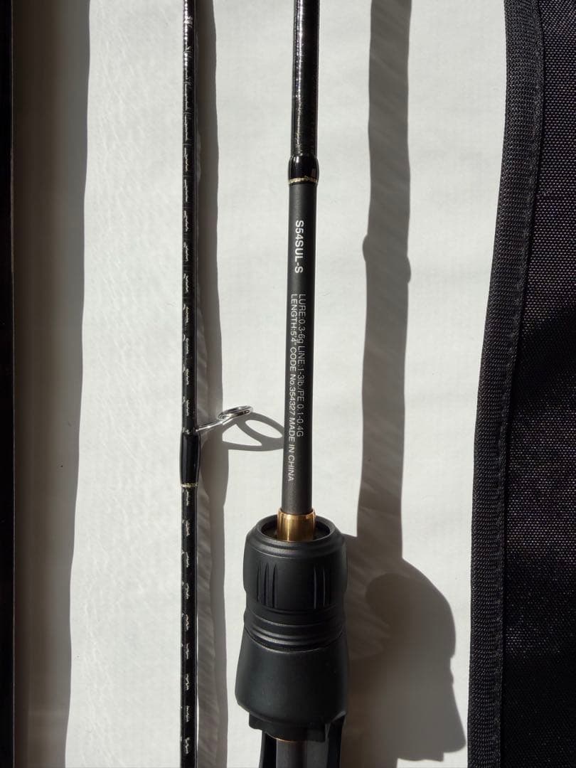 未使用　ソアレssアジングロッド　S54SUL-S 免責証、レシートあり