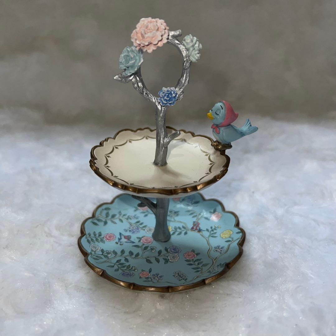 シンデレラ アクセサリートレイ 青い鳥