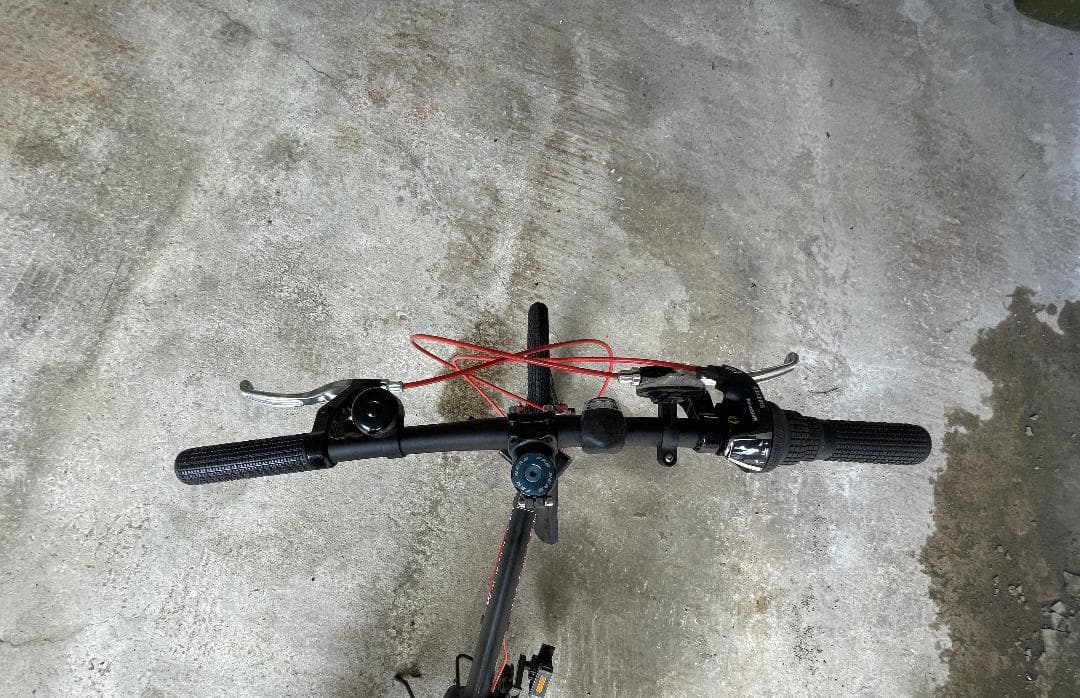 アルミ製　折たたみ自転車　6段変速　 Angriff BA-100-BRD　美品