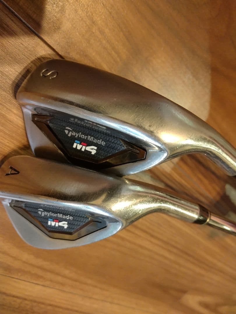 ゆう【希少】ゼロス6軽量スチール M4ウェッジ 2本セット