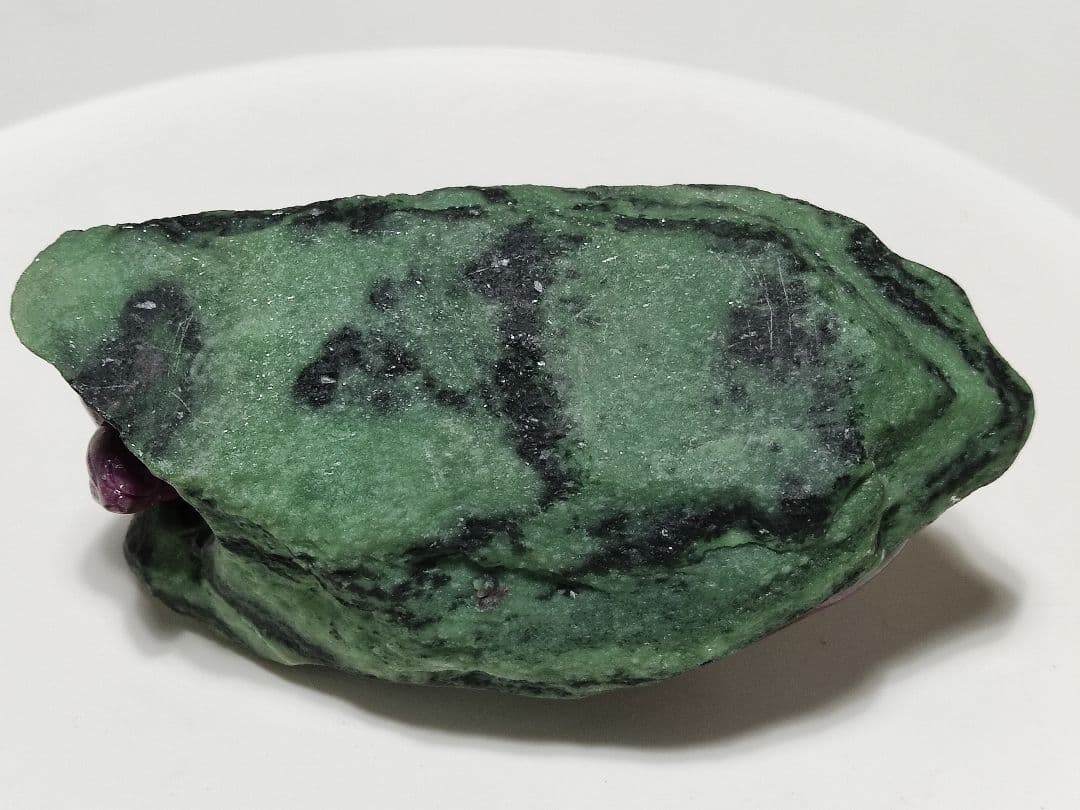 パワーストーン　リアルトム&ジェリー　ルビーゾイサイト　805g　No.85