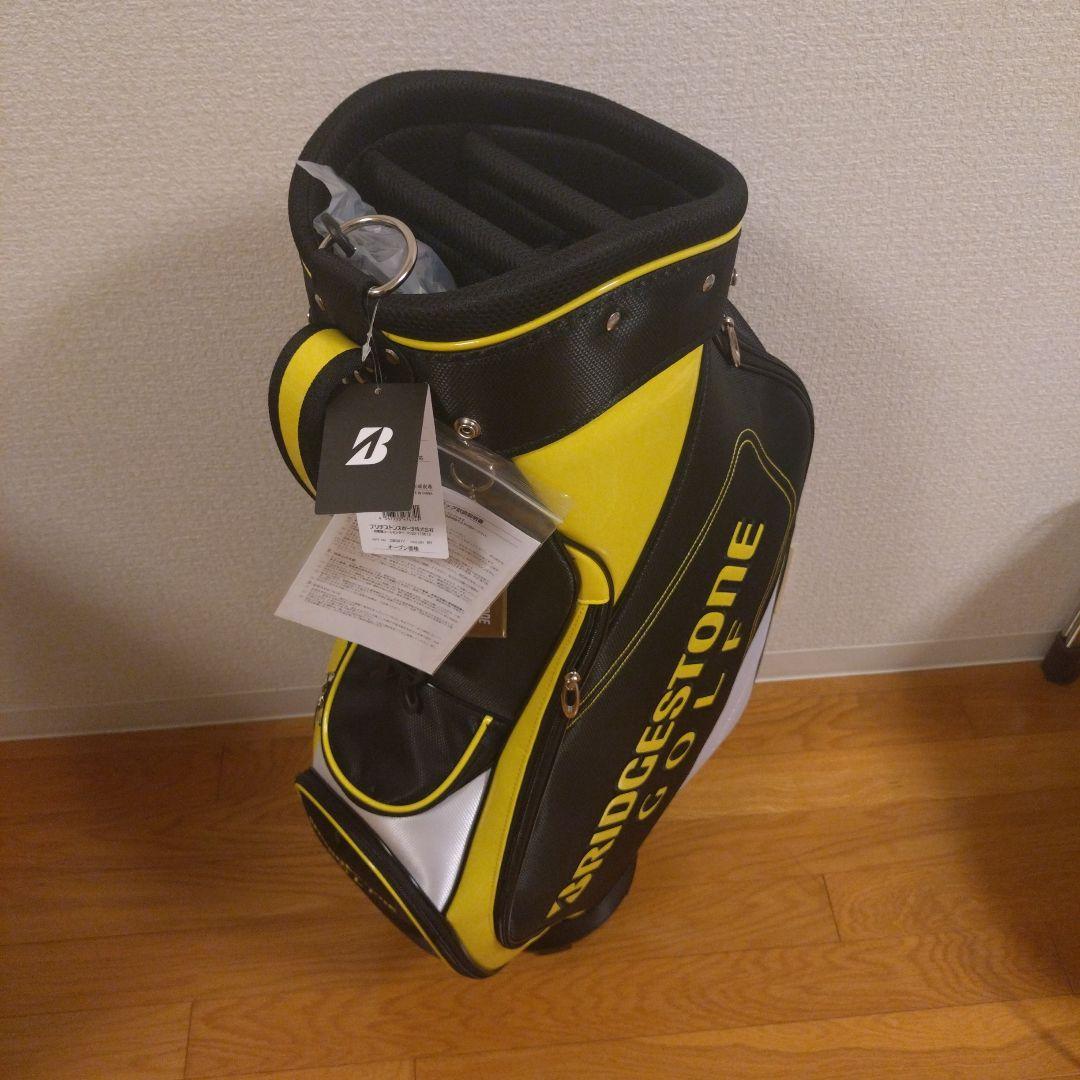 BRIDGESTONE ゴルフバッグ 黒/黄色