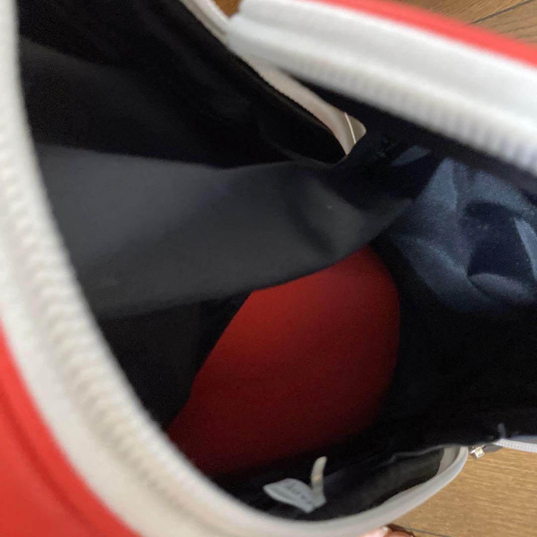 パーリーゲイツ　キャディバッグ　ゴルフ　pearly gates オレンジ　朱色