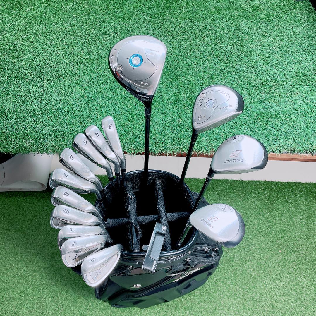 TOURSTAGE ViQ 初心者 メンズ ゴルフクラブ 13本 N2441