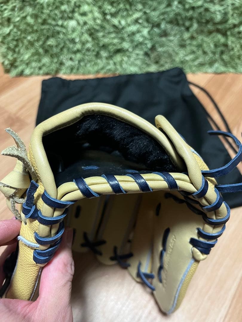 Wilson D-MAX 軟式少年用グラブ DJ型 キャメルSS 左投 硬式改造