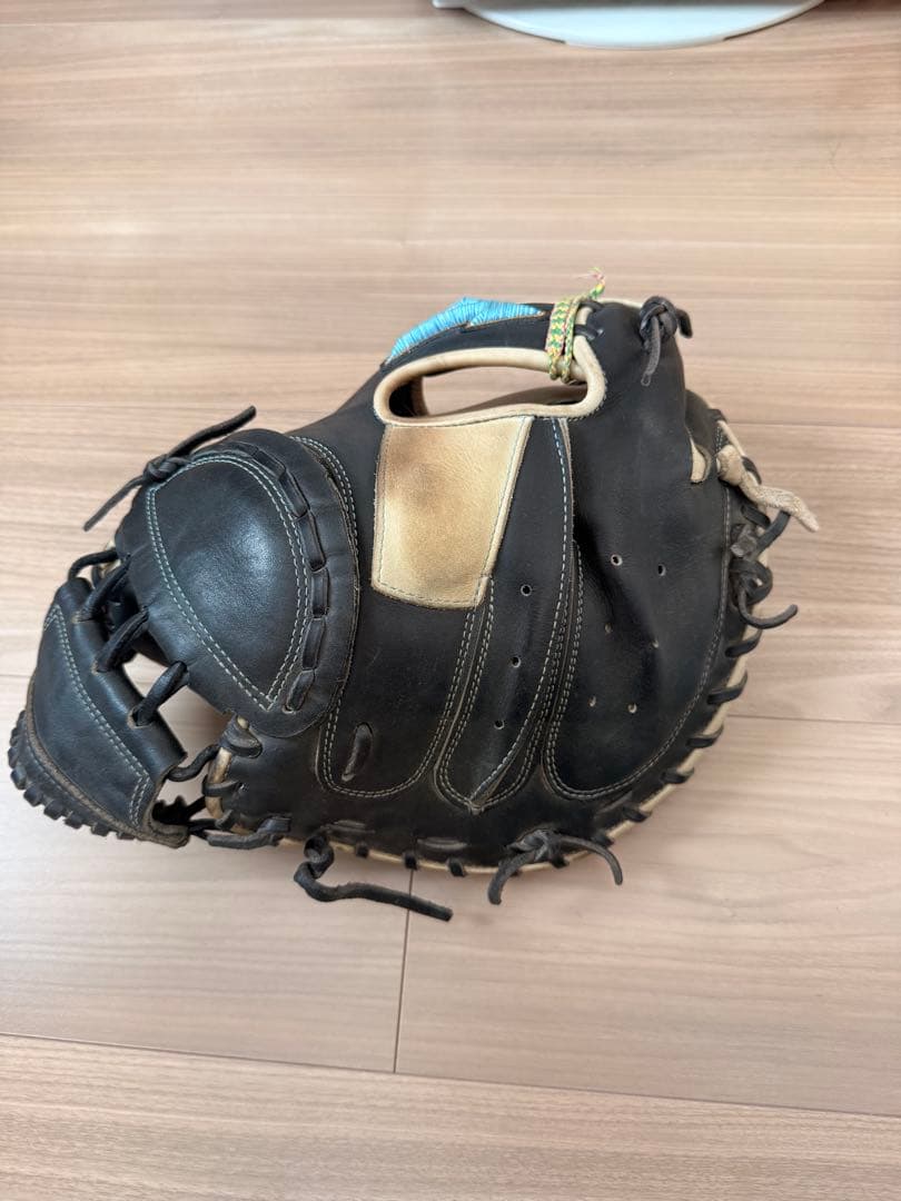 ミズノプロ　軟式オーダーミット　ダイバーシティブルー　キャッチャーミット　軟式用