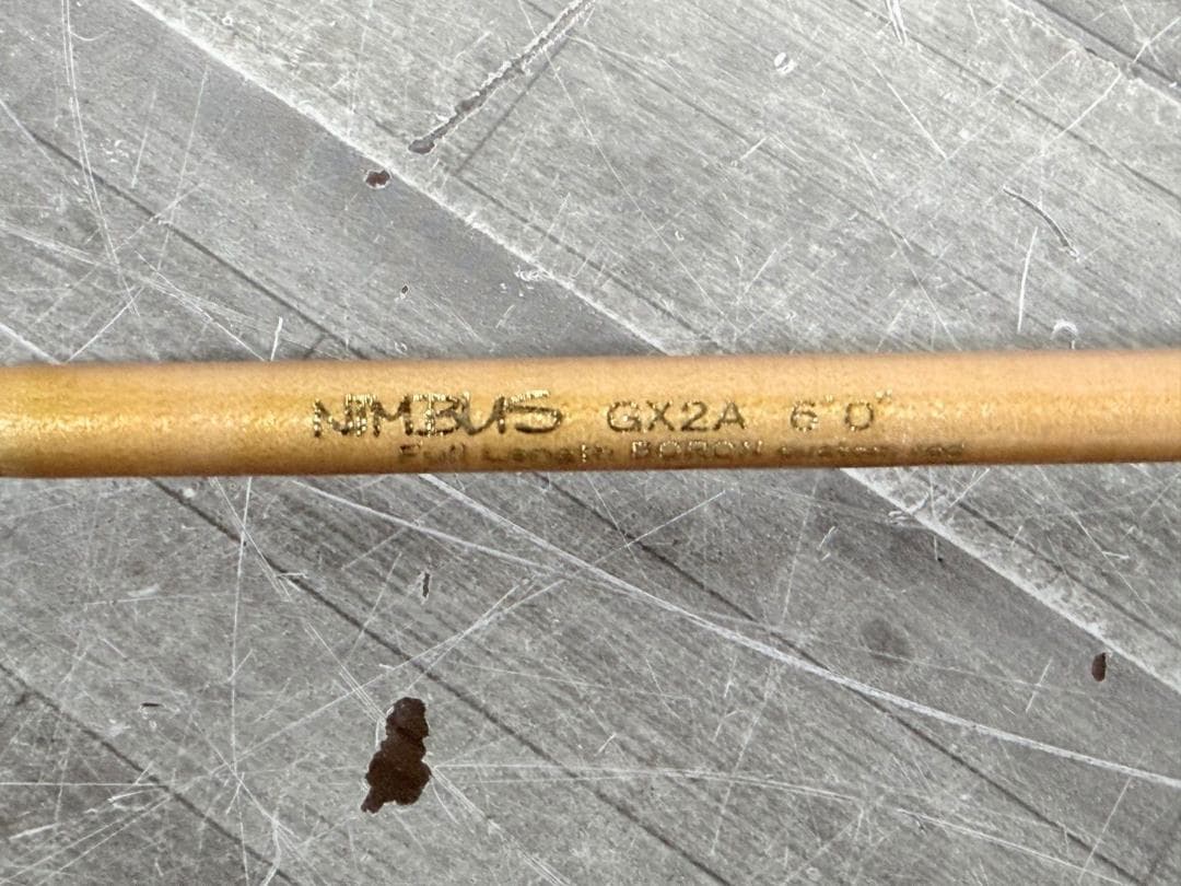レスターファイン ニンバスGX2A 6’0 ボロン ロッド 281225