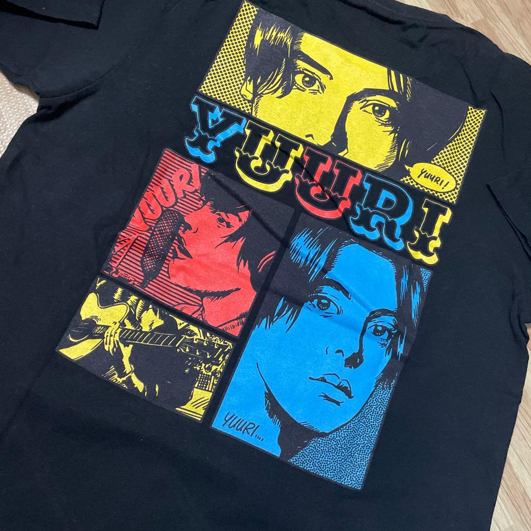 優里　アメコミTシャツ、マフラータオル