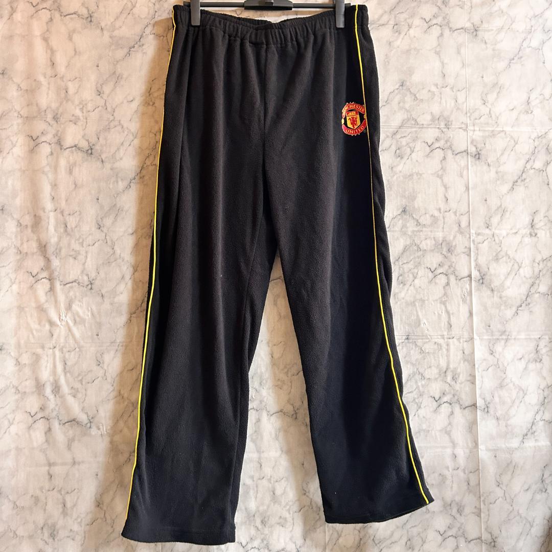 マンチェスター ユナイテッド オフィシャル 上下 セットアップ フリース XL