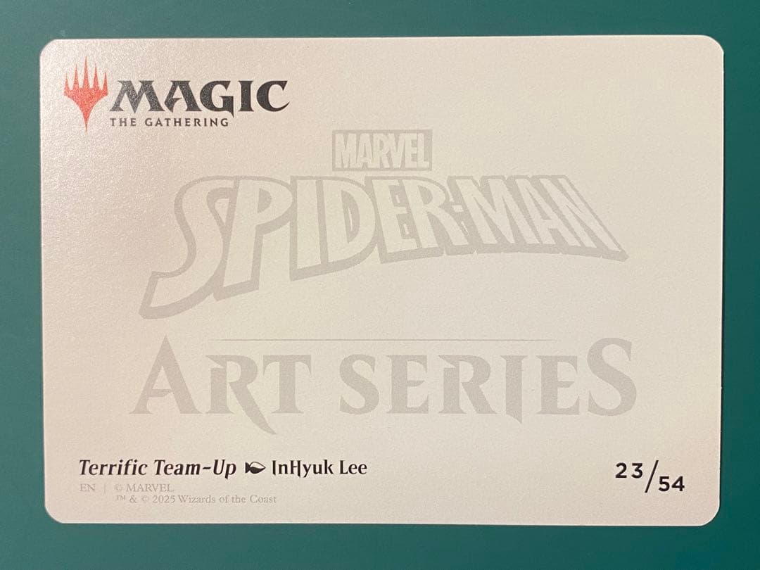 MTG アート・カード　見事な連携　箔押し　英語版