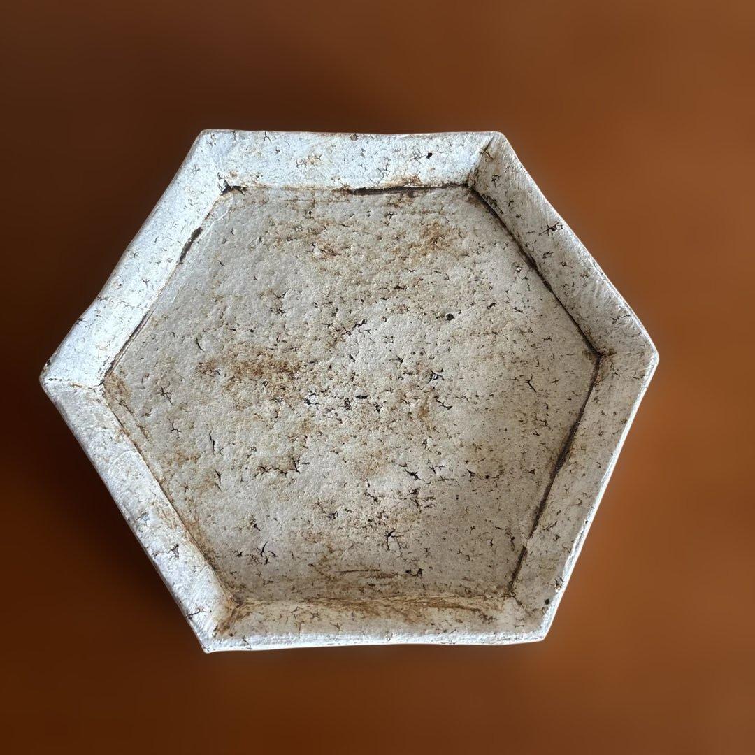 内田鋼一氏作 六角盤