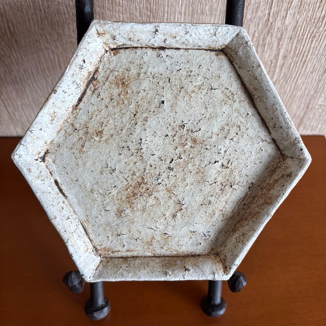 内田鋼一氏作 六角盤