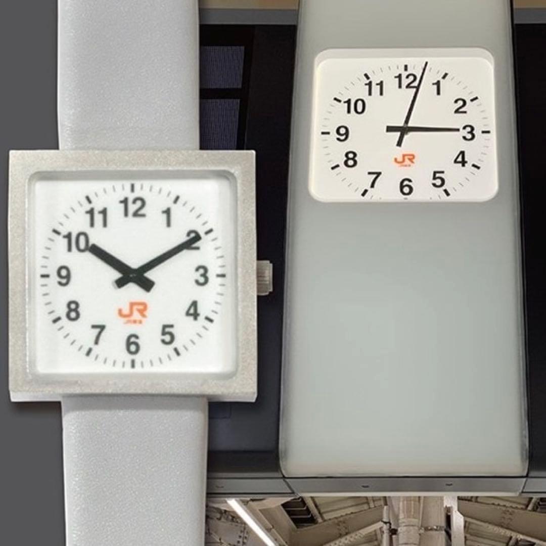 東海道新幹線駅きっぷうりば時計SEIKOセイコー腕時計ウォッチJR東海鉄オタ限定