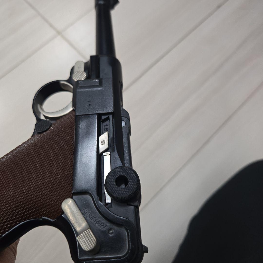 ​【当時物・希少】タナカワークス ルガー P-08 外箱・説明書付 昭和レトロ