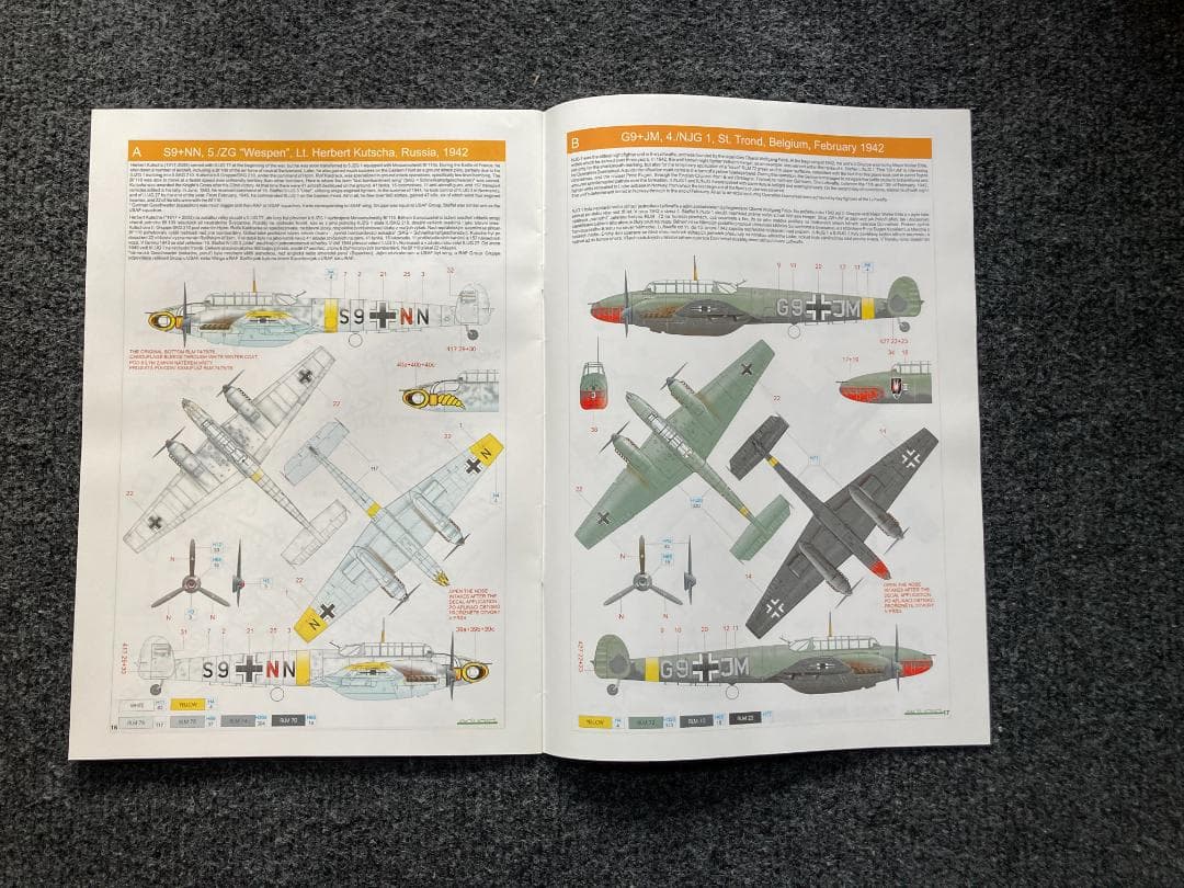 航空機・ヘリコプター eduard 1/48 No8203 Bf110E