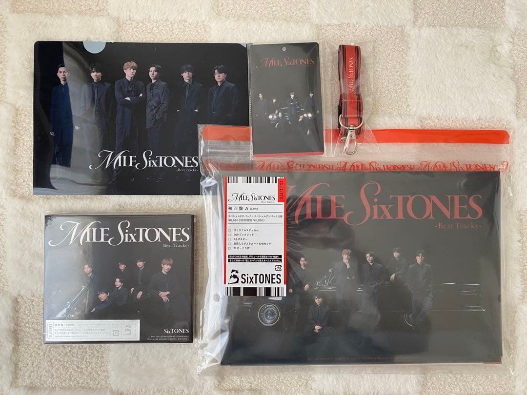 SixTONES ベストアルバム MILESixTONES 初回盤A, 通常盤