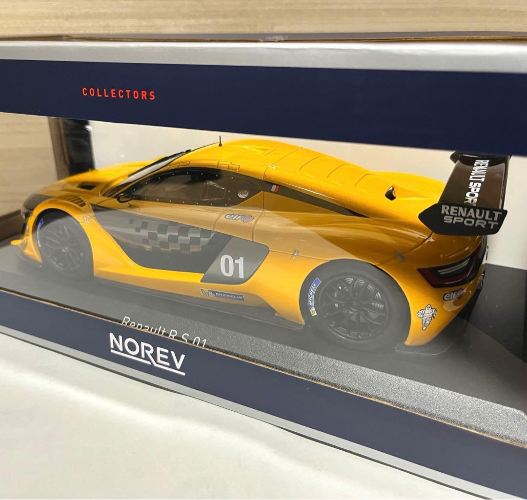 NOREV 1/18 ルノー R.S.01 2015 オフィシャル イエロー