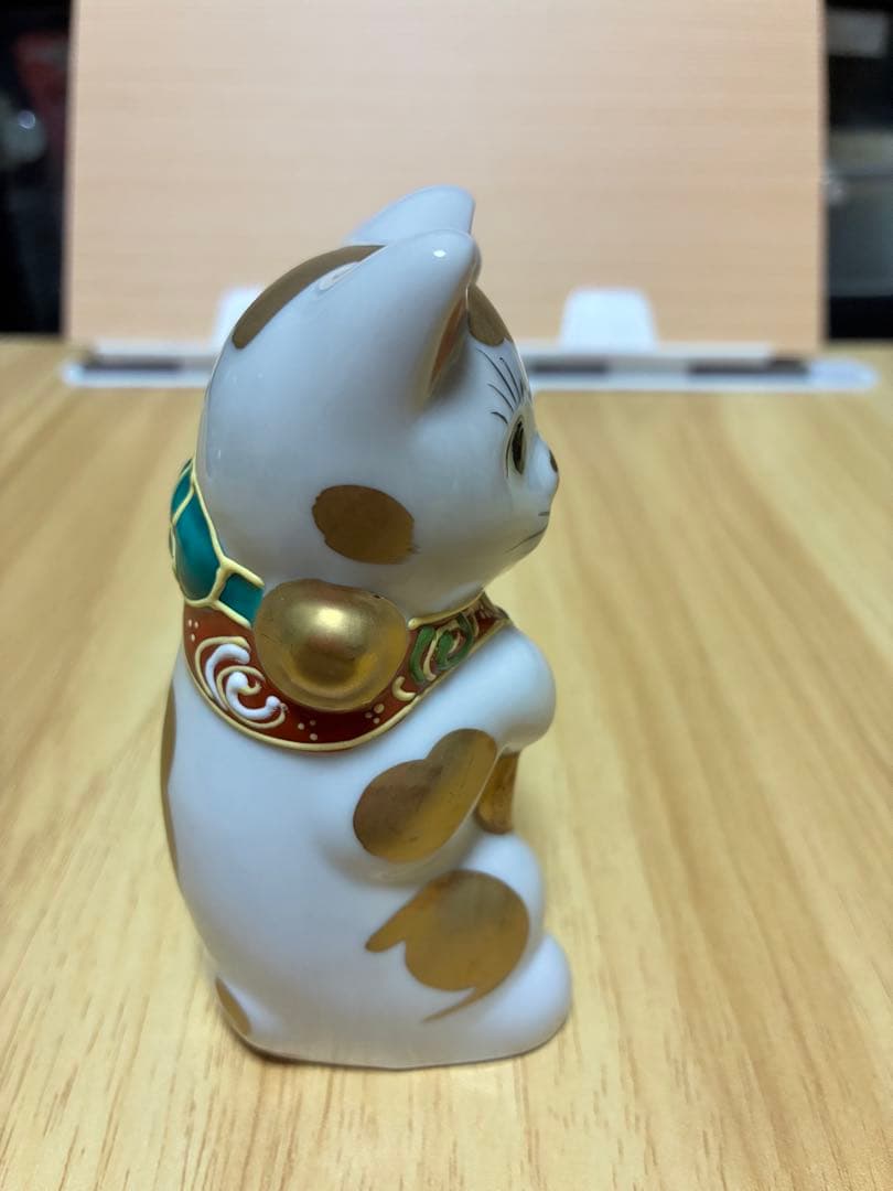 九谷焼　招き猫