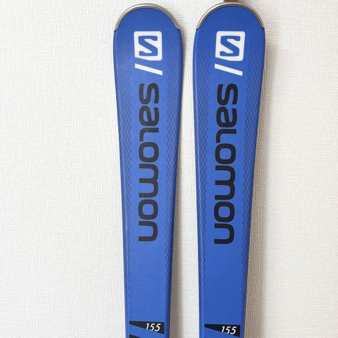 美品 SALOMON サロモン スキー板 155 PLUS ビンディング付き