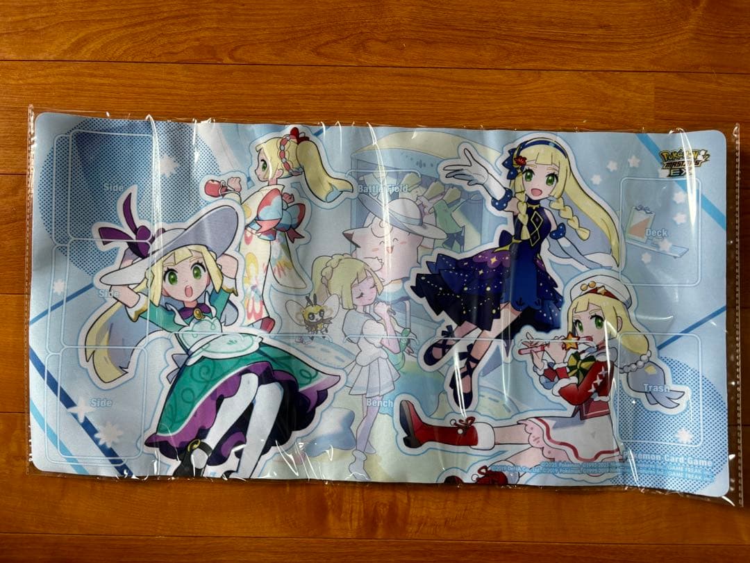 ポケカプレイマットポケマス リーリエ　当選書付き
