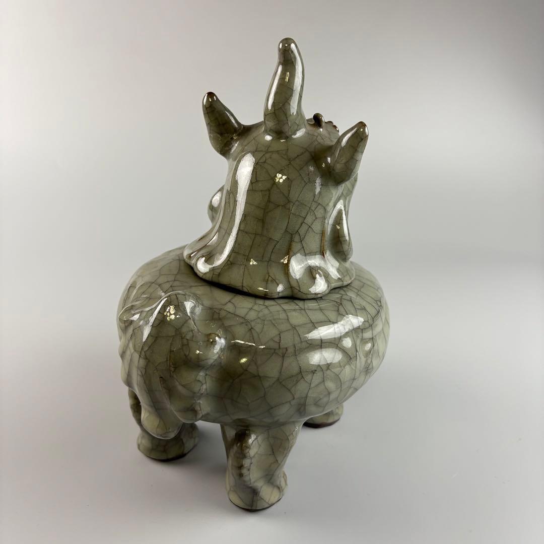 中国 青磁 香炉 古美術