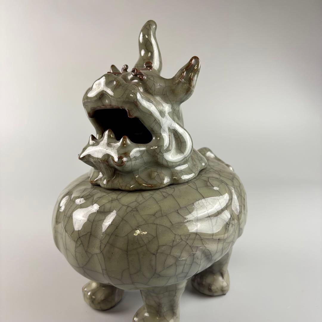 中国 青磁 香炉 古美術