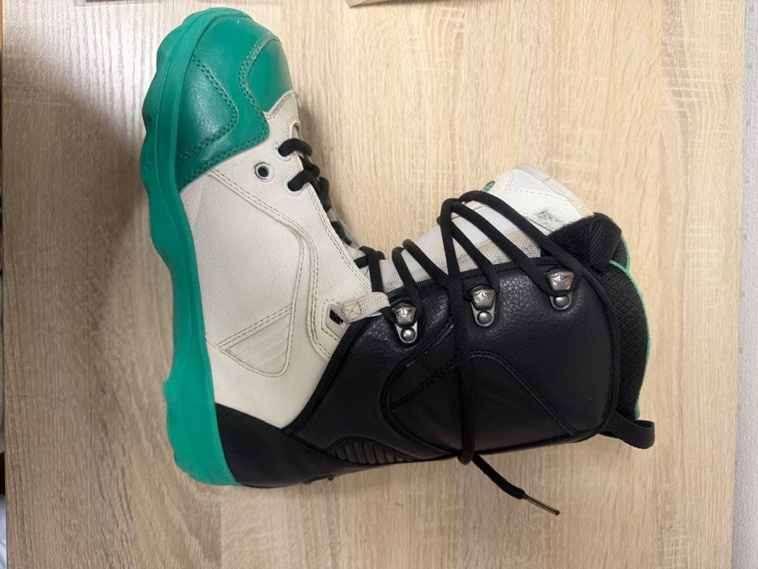 ROME SDS スノーボードブーツ 27cm ブラック 紐タイプ 中古