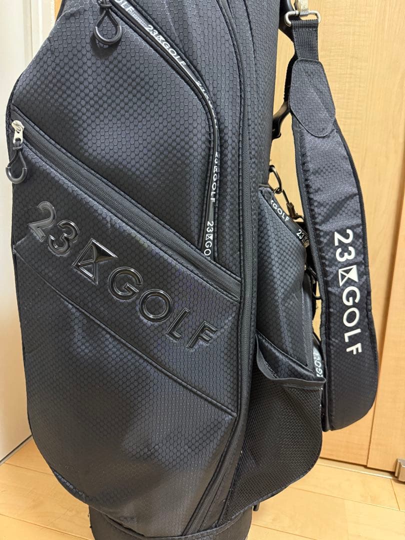 完売★23区★キャディバッグ★ゴルフ★ゴルフバッグ★レア★23区GOLF★黒