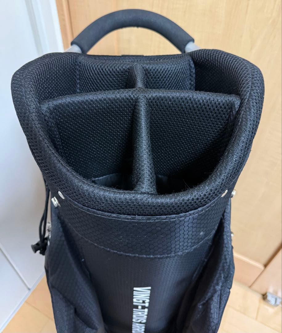 完売★23区★キャディバッグ★ゴルフ★ゴルフバッグ★レア★23区GOLF★黒