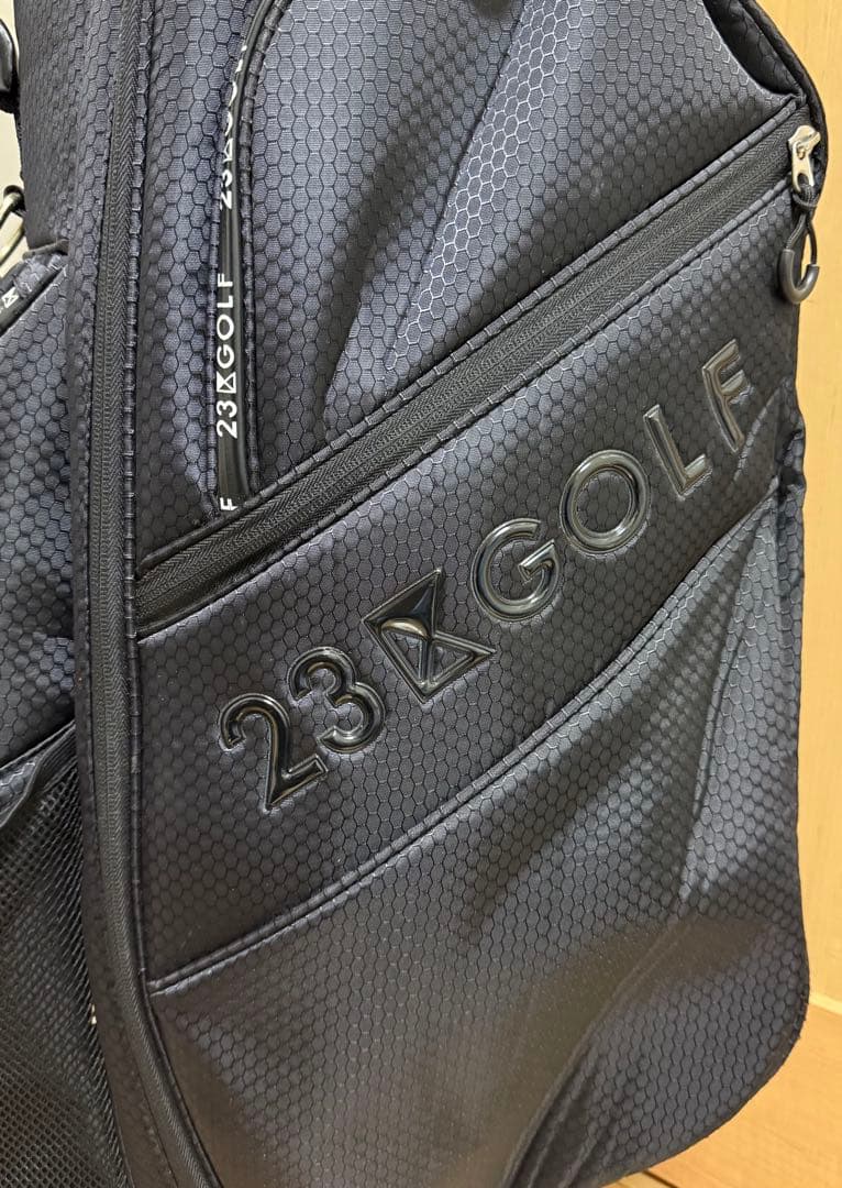 完売★23区★キャディバッグ★ゴルフ★ゴルフバッグ★レア★23区GOLF★黒
