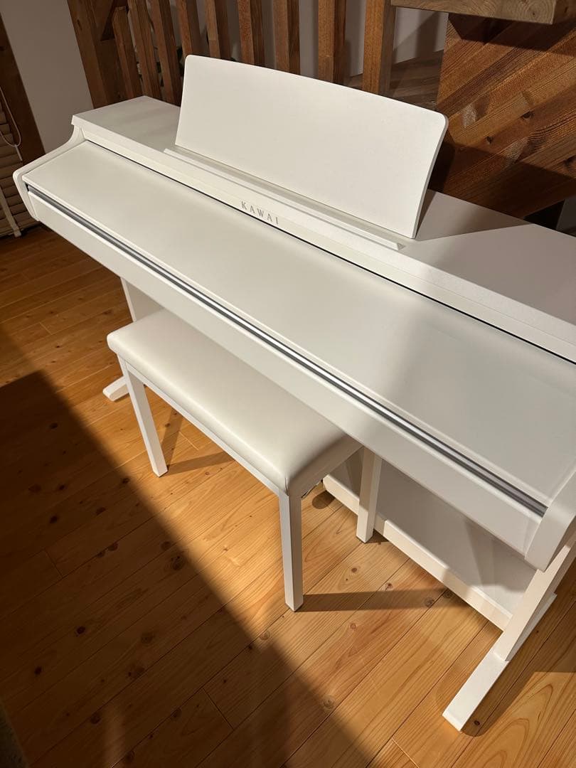 KAWAI 電子ピアノ KDP75W ピアノタッチ　88鍵