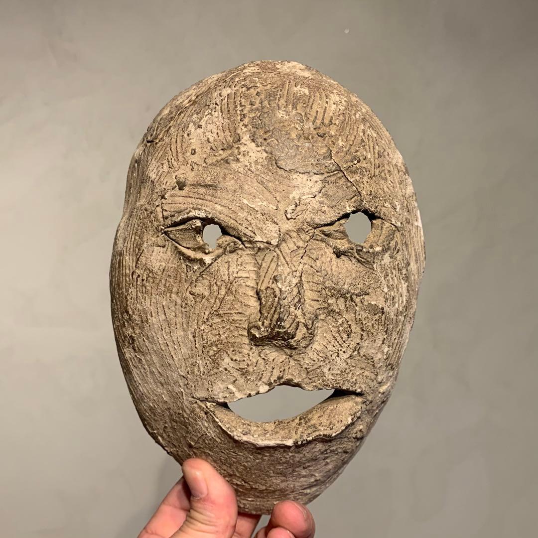 熊谷幸治 さんの 人面土器 現代美術 仮面 アート