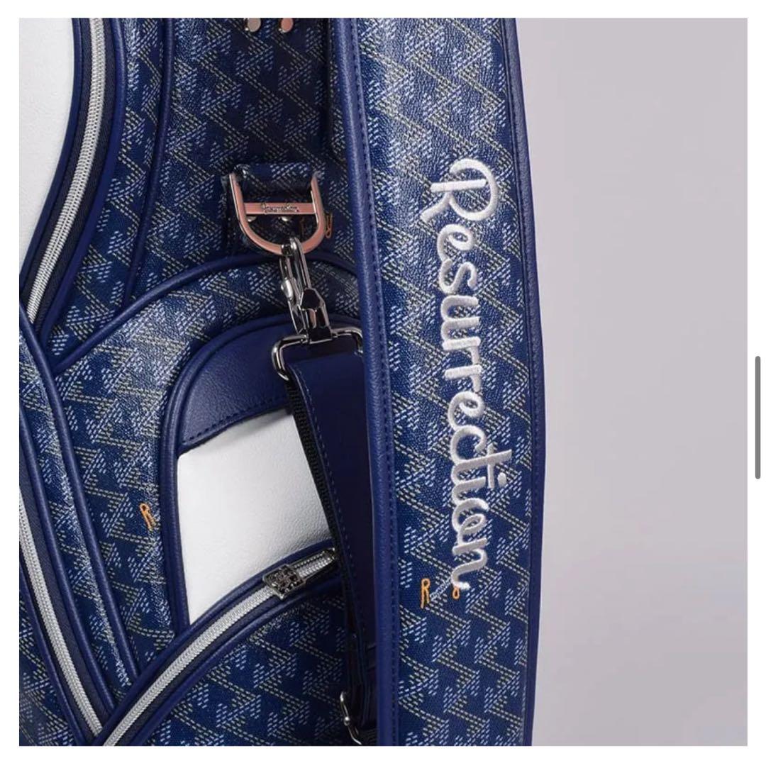 Resurrection オリオラ No.4 キャディバッグ ネイビーブルー