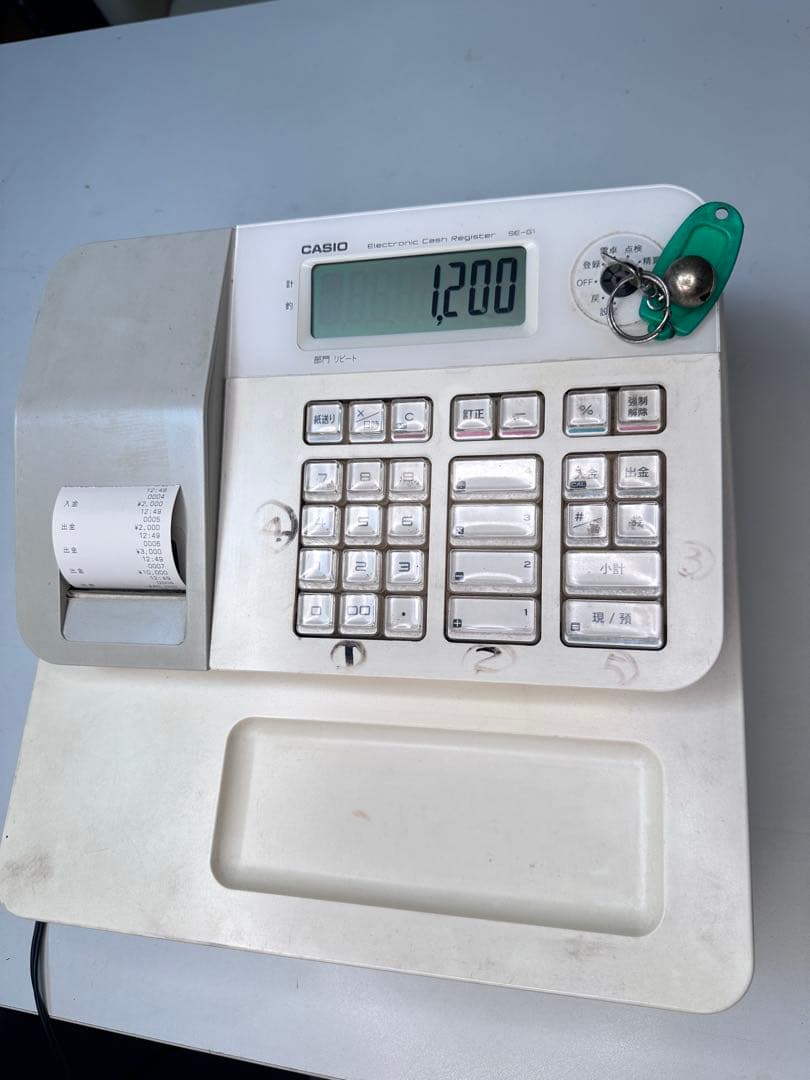 CASIO カシオ 電子レジスター SE-G1