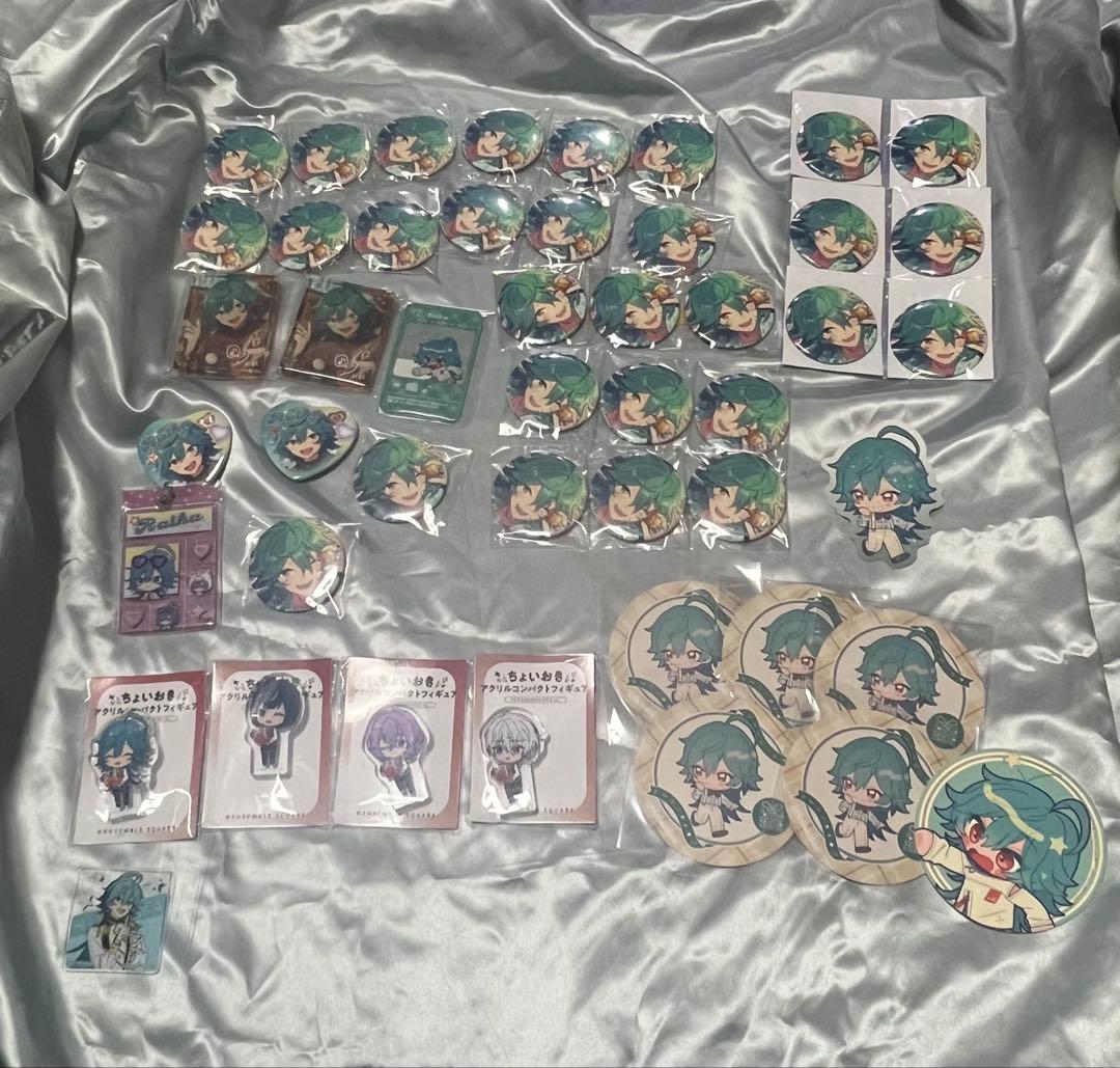 あんスタ ライカ 宝丈萊香 フルグラ 痛バ A3 缶バッジ いつぬい ぬいぐるみ