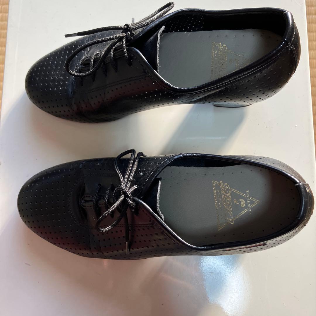SUPADANCE LONDON ENGLAND 社交ダンスシューズ ブラック