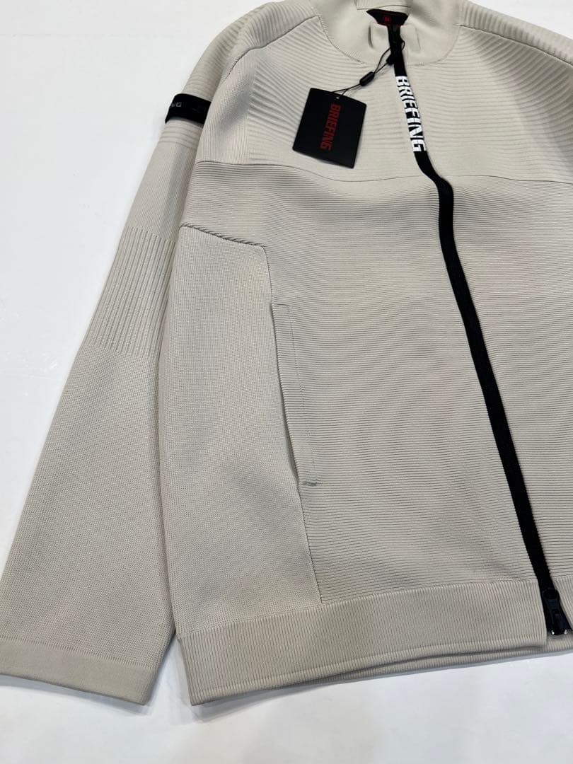 新品　BRIEFING MEN'S WR KNIT BLOUSON ベージュM