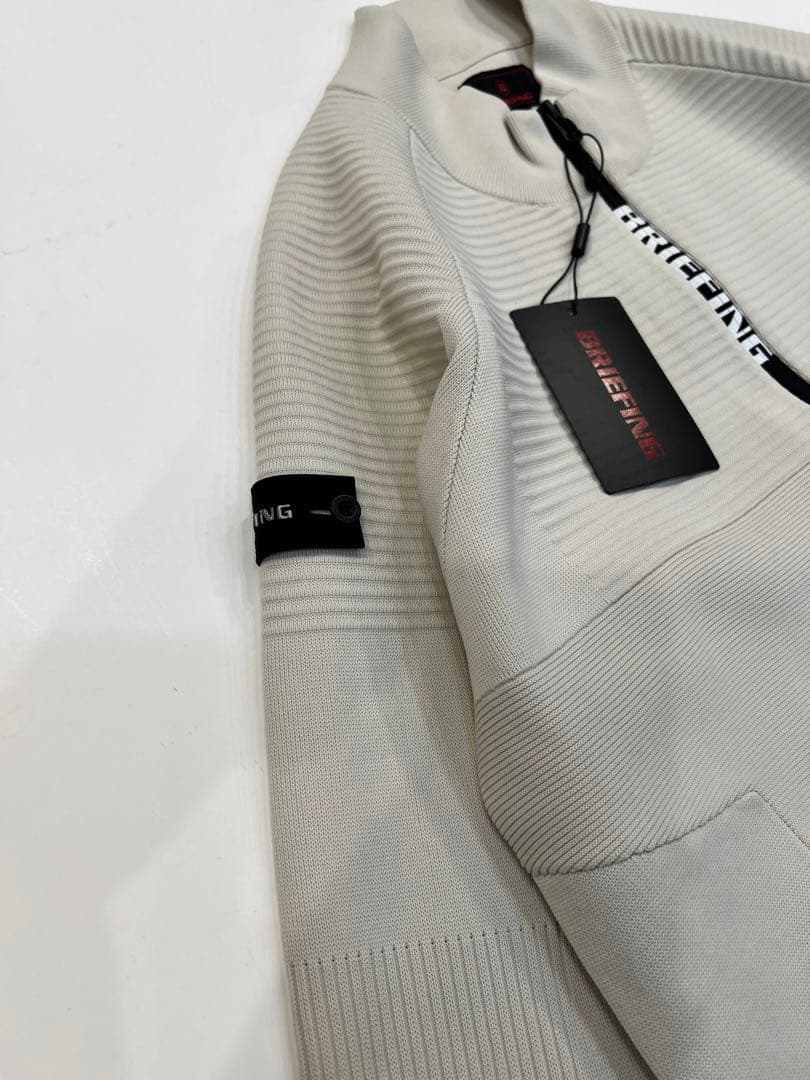 新品　BRIEFING MEN'S WR KNIT BLOUSON ベージュM
