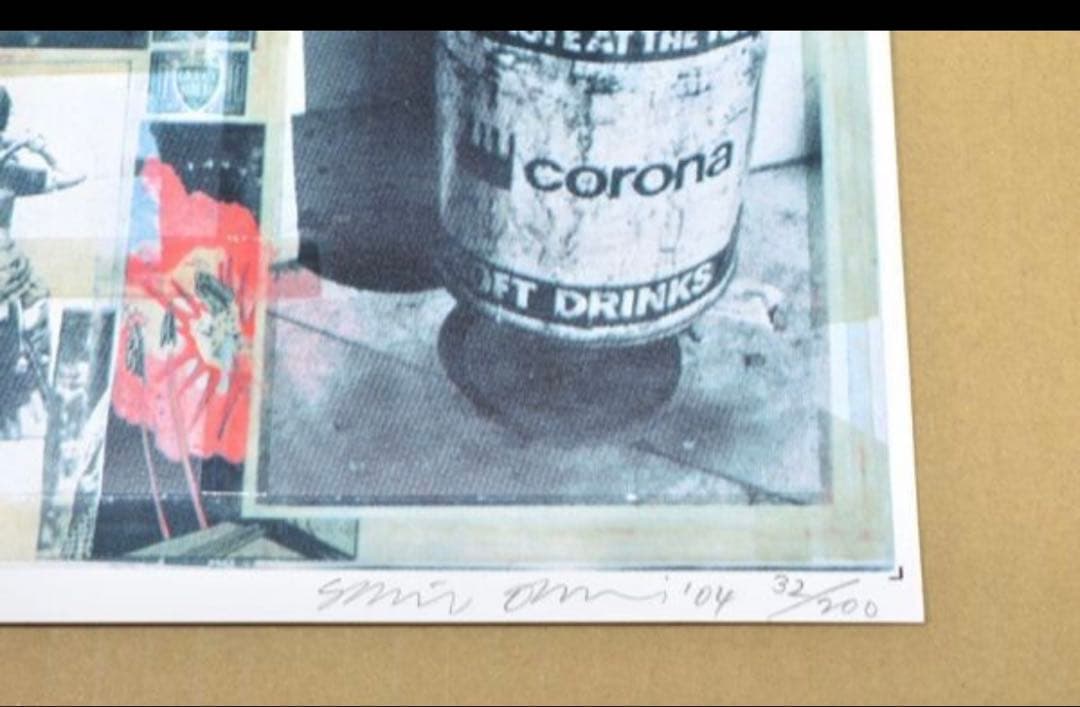 ★２枚組★サイン入★大竹伸朗★ロンドン★シルクスクリーン★2004年作UK77